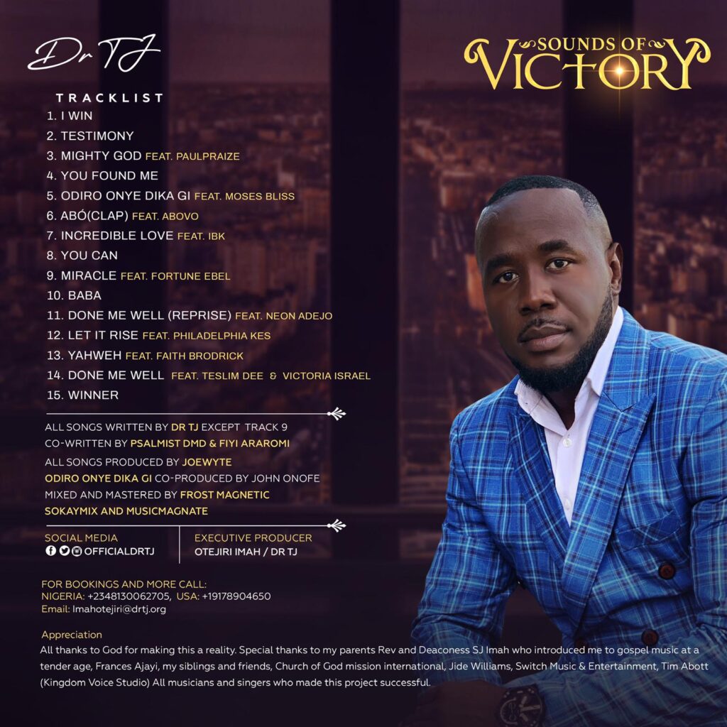 Sounds of Victory by Dr Tj Album