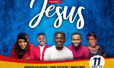Nikky Praiz is set for Prophetic Worship Concert, Theme Jesus.