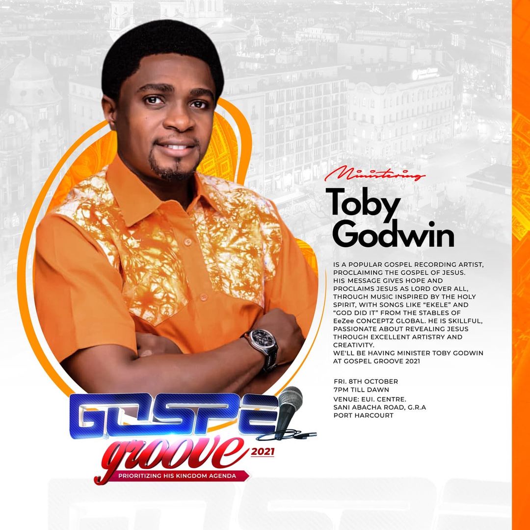 Toby Godwin Live Ministration at Gospel Groove 2021