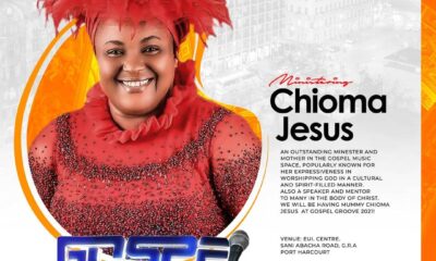 Chioma Jesus Live Ministration at Gospel Groove 2021