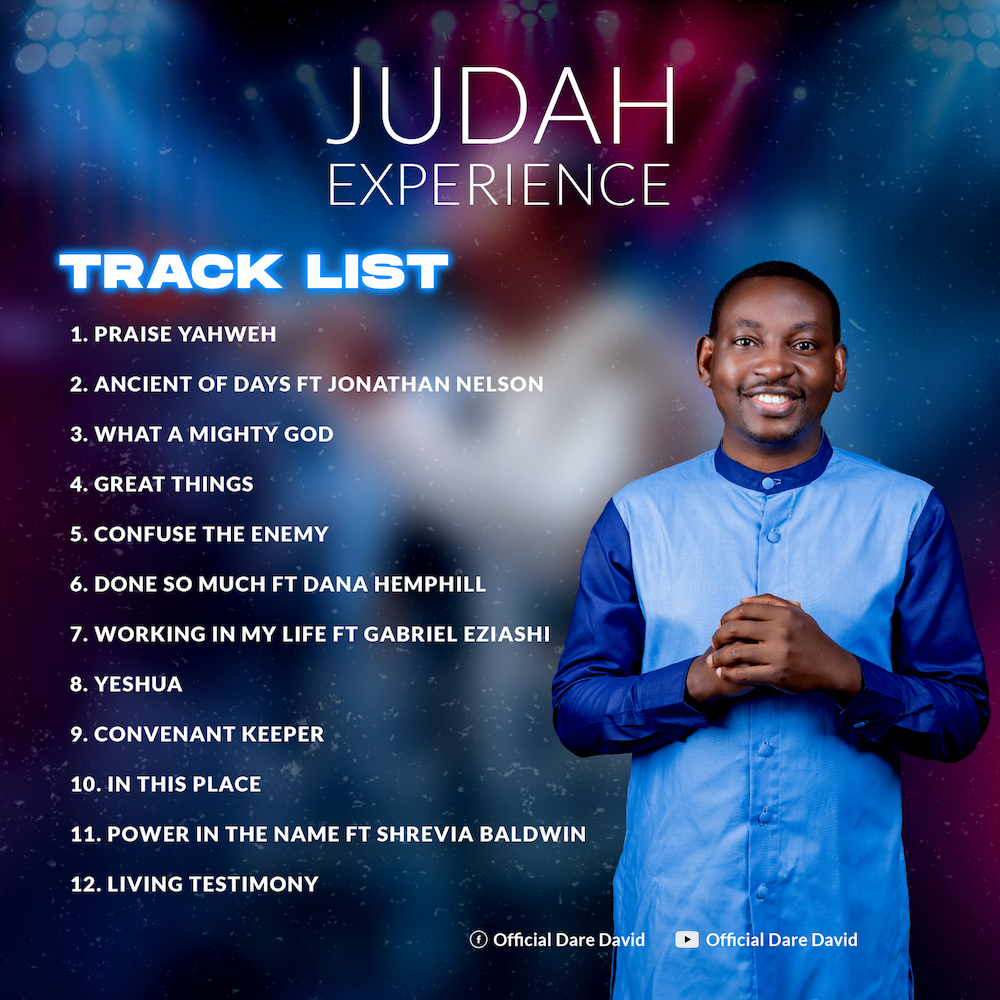 Judah Experience Album By Dare David