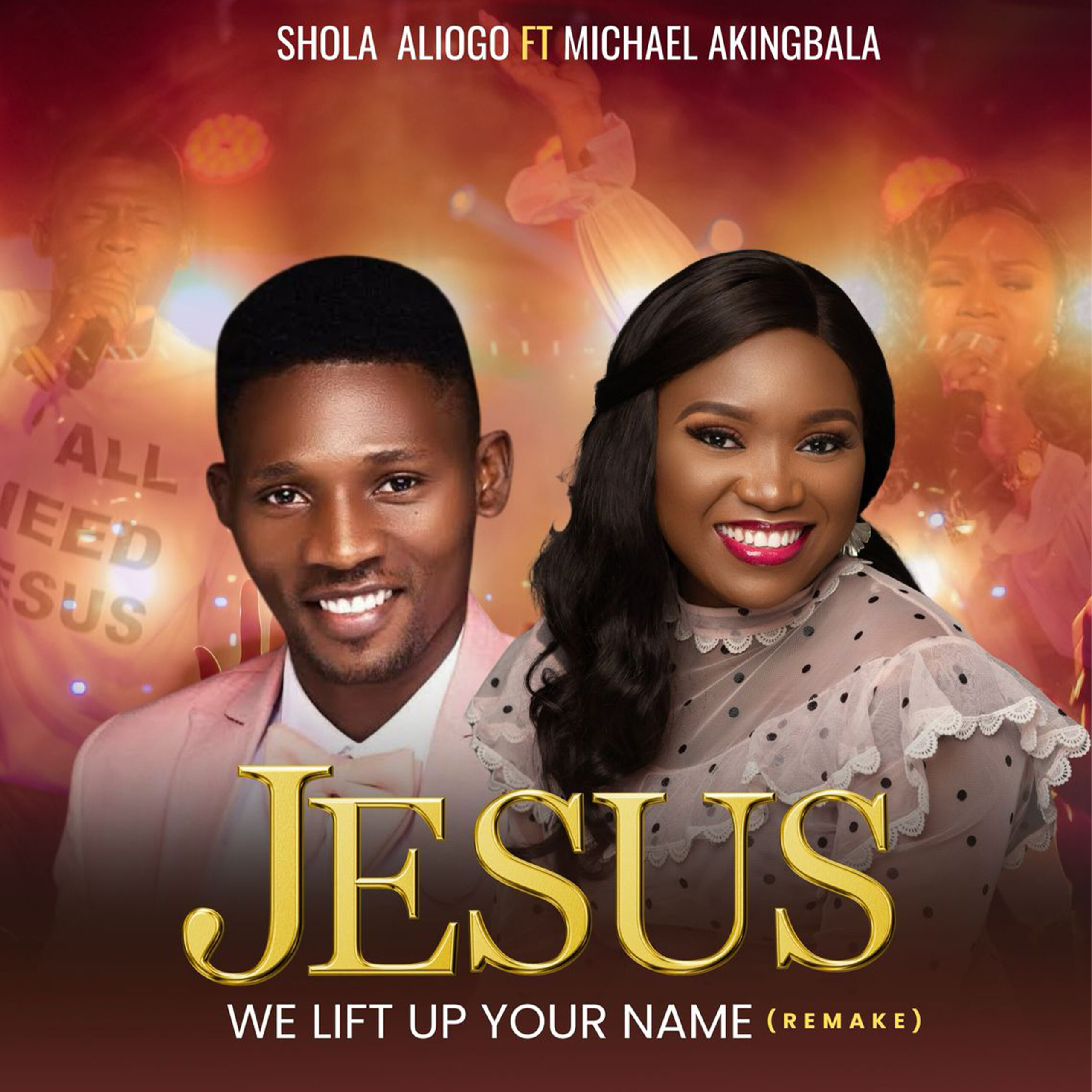 Jesus We Lift Up Your Name by Shola Aliogo - (Remake) ft. Michael Akingbala Art