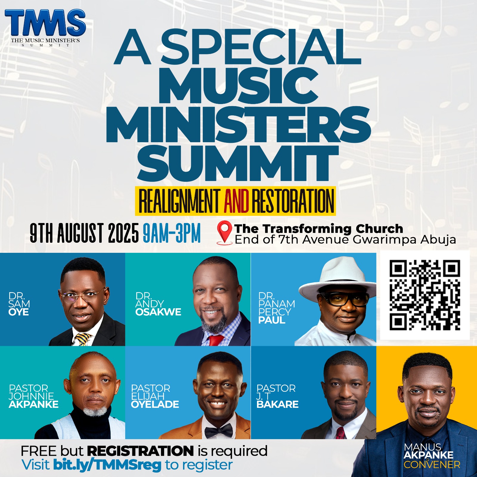 Event: The Music Ministers Summit 2025 - “Realignment and Restoration”