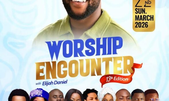 Beejay Sax, Lilian Nneji, Onos, Lopez, Emma OMG & Others Set for Worship Encounter with Elijah Daniel. This Sunday Artwork
