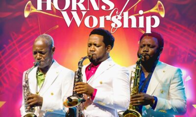 Horns of Worship - Beejay Sax ft. Mike Aremu & Pastor Kunle Ajayi Artwork